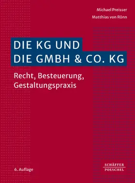Preißer / Rönn | Die KG und die GmbH & Co. KG | E-Book | www.sack.de