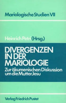 Petri |  Divergenzen in der Mariologie | Buch |  Sack Fachmedien