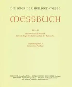  Messbuch - Altarausgabe / Für alle Tage des Jahres außer der Karwoche | Buch |  Sack Fachmedien
