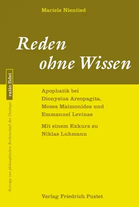 Nientied |  Reden ohne Wissen | Buch |  Sack Fachmedien