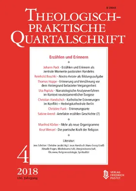 Erzählen und Erinnern | Buch | 978-3-7917-2962-6 | www.sack.de