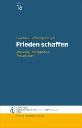 Lederhilger |  Frieden schaffen | Buch |  Sack Fachmedien