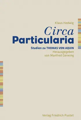 Hedwig / Gerwing |  Circa Particularia | eBook | Sack Fachmedien