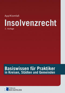 App / Klomfaß | Insolvenzrecht | Buch | 978-3-7922-0136-7 | sack.de