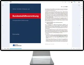 Köhnen / Schröder / Uwe |  Bundesbeihilfeverordnung – Digital | Datenbank |  Sack Fachmedien
