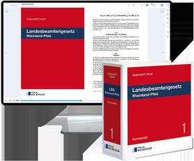 Grabendorff / Arend / Müller | Landesbeamtengesetz Rheinland-Pfalz – Print + Digital | Medienkombination | 978-3-7922-0211-1 | sack.de