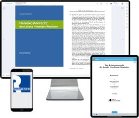 Lewer / Stemann |  Reisekostenrecht Nordrhein-Westfalen – Digital | Datenbank |  Sack Fachmedien
