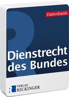 Dienstrecht des Bundes – Digital | Verlag W. Reckinger | Datenbank | www.sack.de