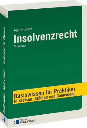 App / Klomfaß | Insolvenzrecht | Buch | 978-3-7922-0251-7 | sack.de