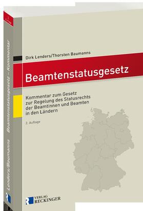 Lenders / Baumanns | Beamtenstatusgesetz | Buch | 978-3-7922-0382-8 | sack.de