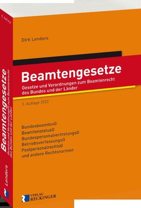 Beamtengesetze | Buch | 978-3-7922-0401-6 | sack.de