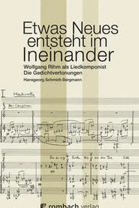Schmidt-Bergmann |  Etwas Neues ensteht im Ineinander | Buch |  Sack Fachmedien