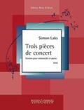  Trois pièces de concert. Violoncello und Klavier | Buch |  Sack Fachmedien
