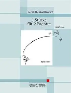  3 Stücke für 2 Fagotte | Loseblattwerk |  Sack Fachmedien