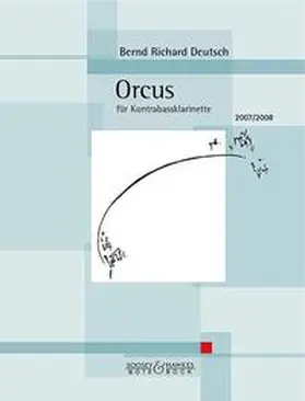  Orcus für Kontrabassklarinette | Loseblattwerk |  Sack Fachmedien