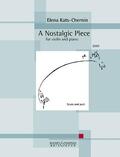  Kats-Chernin, E: Nostalgic Piece/ Violine | Buch |  Sack Fachmedien