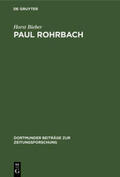 Bieber |  Paul Rohrbach | Buch |  Sack Fachmedien