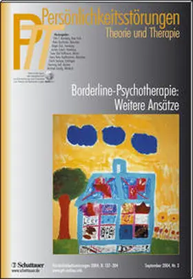 Kernberg |  Persönlichkeitsstörungen PTT / Borderline-Psychotherapie: Weitere Ansätze | Buch |  Sack Fachmedien