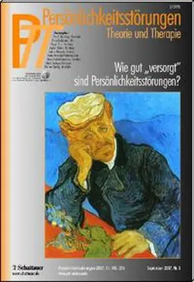 Kernberg |  Persönlichkeitsstörungen PTT / Wie gut „versorgt" sind Persönlichkeitsstörungen? | Buch |  Sack Fachmedien