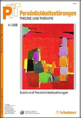 Kernberg |  Persönlichkeitsstörungen PTT / 4/2008: Suizid und Persönlichkeitsstörungen | Buch |  Sack Fachmedien