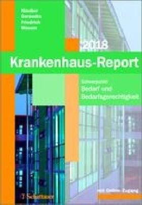 Klauber / Geraedts / Friedrich | Krankenhaus-Report 2018 | Buch | 978-3-7945-3287-2 | www.sack.de