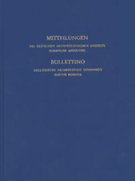 Geyer / Corsi / Sojc | Mitteilungen des Deutschen Archäologischen Instituts, Römische Abteilung | Buch | 978-3-7954-1922-6 | sack.de