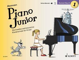 Heumann |  Piano Junior: Konzertbuch 1 | Buch |  Sack Fachmedien