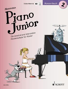 Heumann |  Piano Junior: Konzertbuch 2 | Buch |  Sack Fachmedien