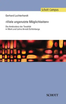 Luchterhandt | "Viele ungenutzte Möglichkeiten" | Buch | 978-3-7957-0179-6 | www.sack.de