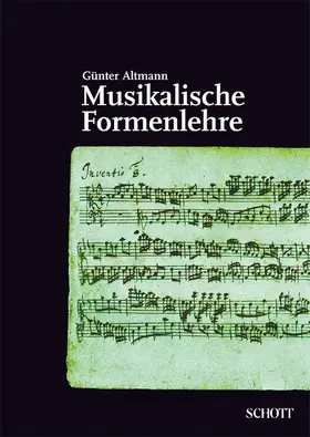 Altmann |  Musikalische Formenlehre | Buch |  Sack Fachmedien
