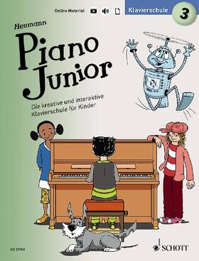 Heumann |  Piano Junior: Klavierschule 3 | Buch |  Sack Fachmedien