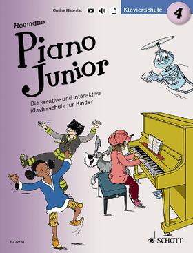 Heumann |  Piano Junior: Klavierschule 4 | Buch |  Sack Fachmedien