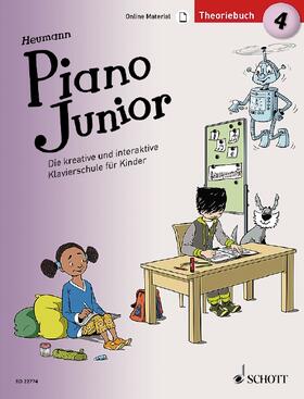 Heumann |  Piano Junior: Theoriebuch 4 | Buch |  Sack Fachmedien