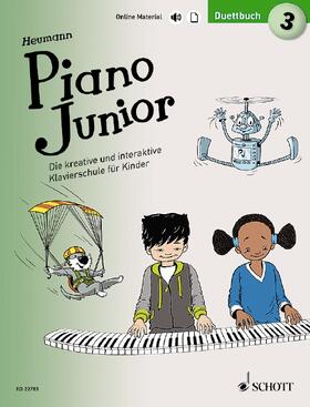 Heumann |  Piano Junior: Duettbuch 3 | Buch |  Sack Fachmedien