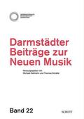 Schäfer / Rebhahn |  Darmstädter Beiträge zur neuen Musik, Band 22 | Buch |  Sack Fachmedien
