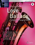  Love Ballads. Alt-Saxophon. Ausgabe Noten mit Online-Material | mit eingelegter Klavierstimme | Buch |  Sack Fachmedien