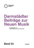 Schäfer / Rebhahn |  Darmstädter Beiträge zur Neuen Musik | Buch |  Sack Fachmedien