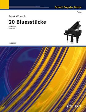  20 Bluesstücke für Klavier | Buch |  Sack Fachmedien