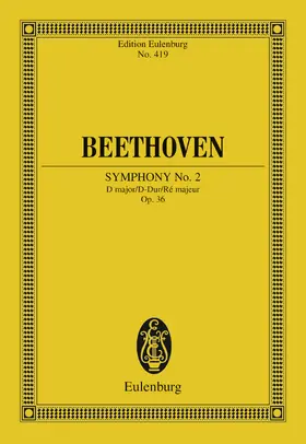 Beethoven / Clarke |  Symphony No. 2 D major | eBook | Sack Fachmedien