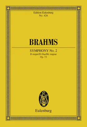Brahms / Clarke |  Symphony No. 2 D major | eBook | Sack Fachmedien