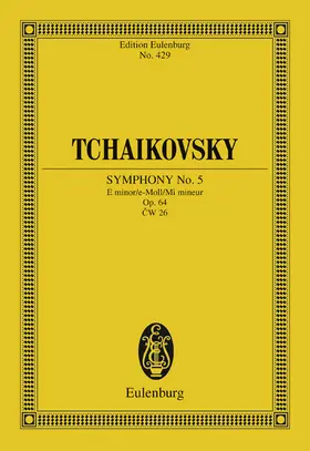 Tchaikovsky / Clarke |  Symphony No. 5 E minor | eBook | Sack Fachmedien