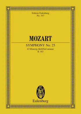 Mozart / Newstone |  Symphony No. 25 G Minor | eBook | Sack Fachmedien