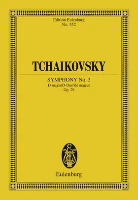Tchaikovsky |  Symphony No. 3 D major | eBook | Sack Fachmedien