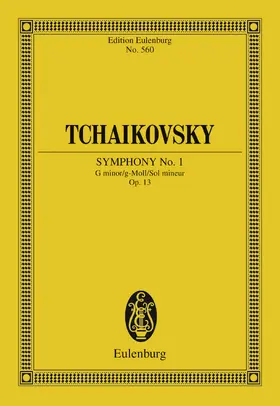 Tchaikovsky / Lloyd-Jones |  Symphony No. 1 G minor | eBook | Sack Fachmedien