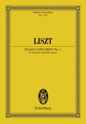 Liszt |  Piano Concerto No. 1 Eb major | eBook | Sack Fachmedien