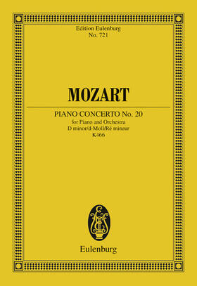 Mozart / Badura-Skoda |  Piano Concerto No. 20 D minor | eBook | Sack Fachmedien