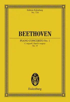 Beethoven |  Piano Concerto No. 1 C major | eBook | Sack Fachmedien