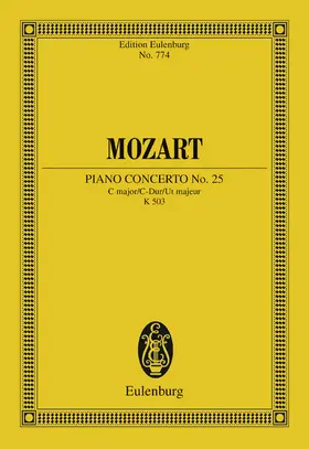 Mozart |  Piano Concerto No. 25 C major | eBook | Sack Fachmedien
