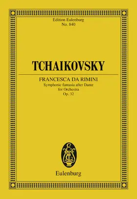 Tchaikovsky / Lloyd-Jones |  Francesca da Rimini | eBook | Sack Fachmedien