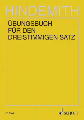 Hindemith |  Unterweisung im Tonsatz | Buch |  Sack Fachmedien